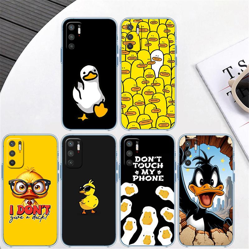 DUCK Cartoon Phone Case for Motorola Moto G10 G20 G30 G31 G32 G34 G35 G41 G42 G50 G51 G52 G55 G60 G60S G62 G71 G72 G75