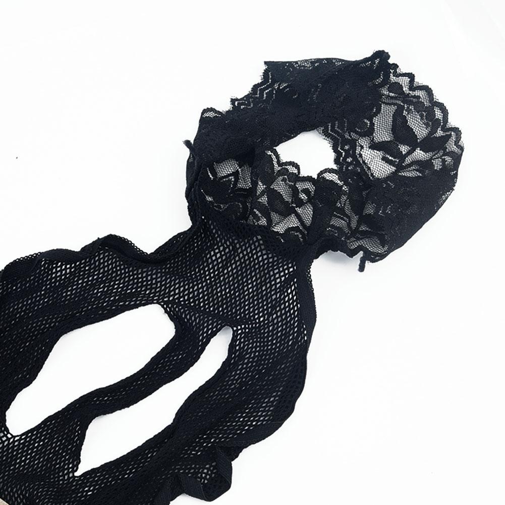 Женское эластичное боди без рукавов, нижнее белье, прозрачное, с открытой промежностью, одежда для сна