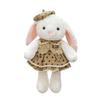 Super Cute Beret Flower Skirt Rabbit Plush Toy Girl Birthday Gift Grab Machine Doll Confession Doll