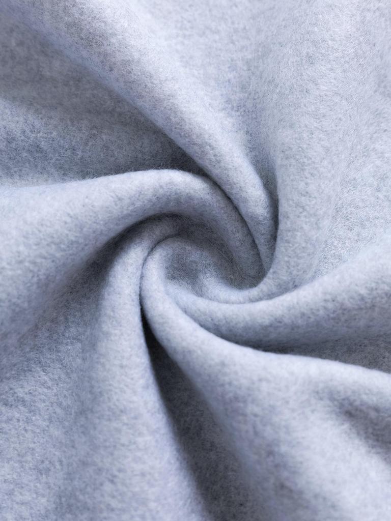 Women's European and American Loose Fit Round Neck Solid Sweatshirt - Autumn/Winter Plus Velvet Long Sleeve Casual Sports Top