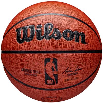 Wilson Мяч NBA Authentic Series Indoor-Outdoor, баскетбольный мяч унисекс, оранжевый