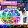 RGB LED Strip Lights 2835 Bluetooth APP IR Remote Control USB 1M 3M  5M 10M 15M 20M 30M Festival Deco TV Backlight For Home
