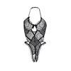 Babydoll Extremely Full Body Fishnet Body Micro High Ladies [LIKENNY] Косплей, Сексуальное, Открытая грудь, Перфорированное, V-образный вырез Нижнее белье, Нижнее белье,