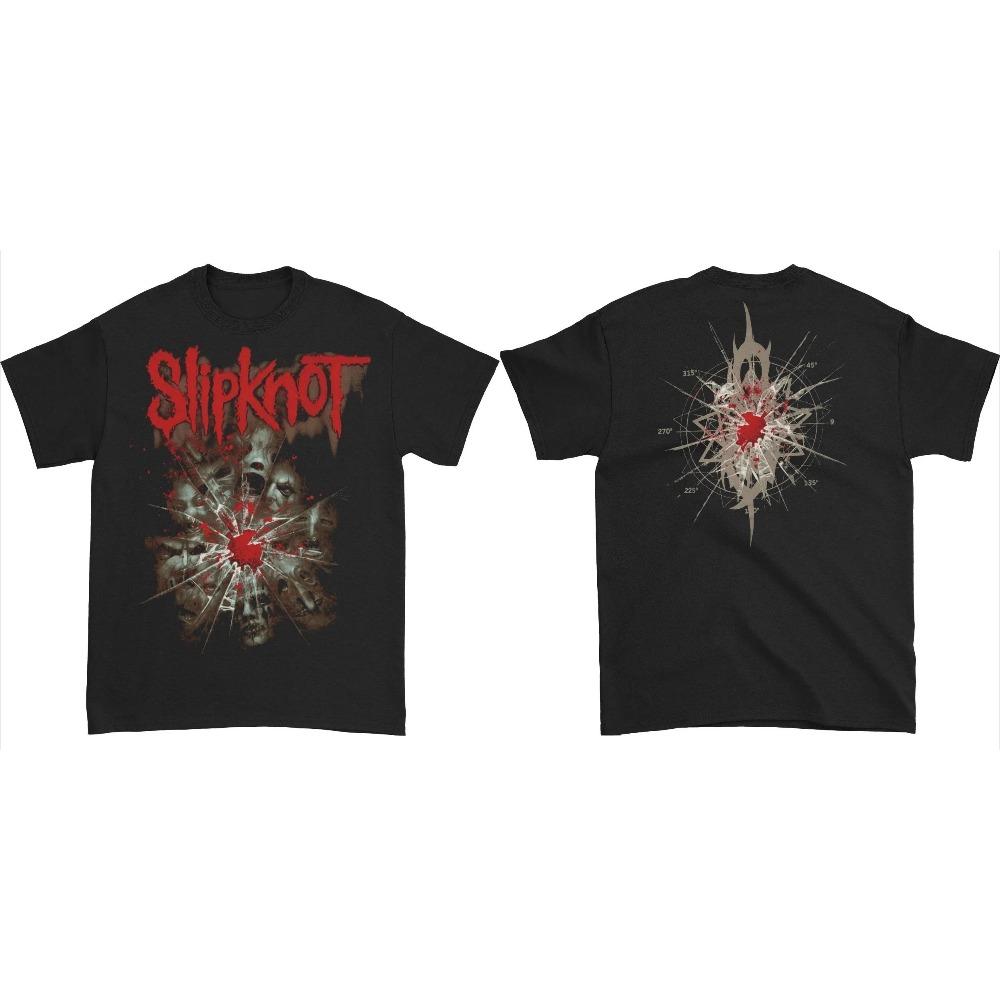 Slipknot Готовьтесь к Аду Постер Альбома Графический Принт Футболка Мужская Женская Свободная Повседневная Оверсайз С коротким рукавом Уличная Хип-Хоп Футболки