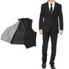 Code Set Black Vest All Reversible L Size [Dress 101] 2-piece [Three-piece Suit] Suit, Jacket, Vest, Three-piece Set, Slacks, Pants, Men's 3-piece,