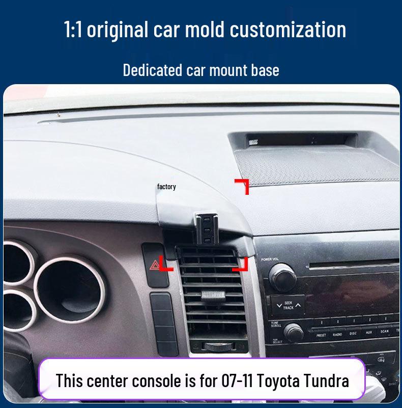 Держатель телефона на консоль Toyota Tundra 07-23, Противоударный кронштейн
