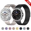 Миланский Loop Ремешок Для Samsung Galaxy Watch 8 44мм 40мм 8 classic 46мм Толстый металлический Браслет correa pulseira Galaxy Watch 8 ремешок