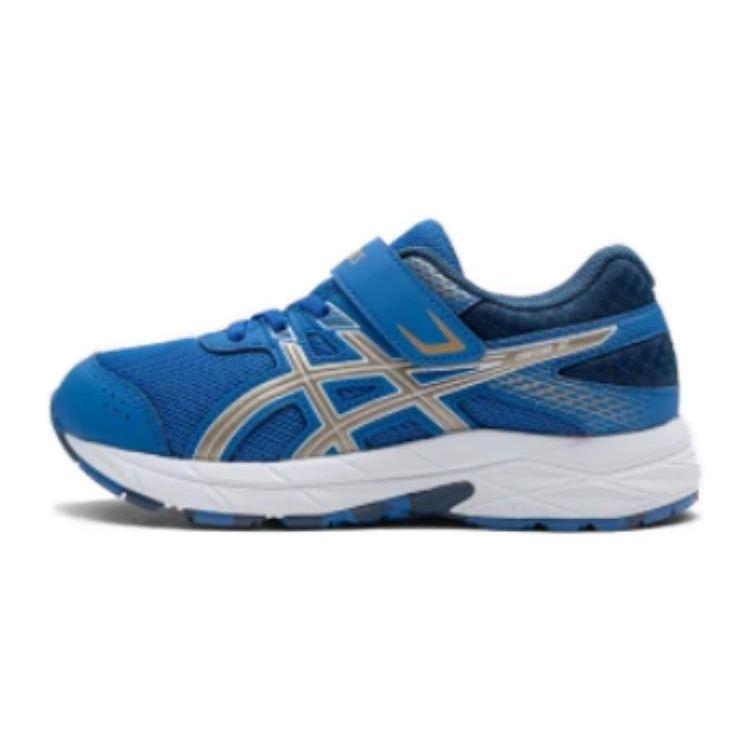Asics Kids Contend Running Shoes Comfortable Lightweight Stable Daily Outdoor Sports Kids Sneakers Blue 1014A320-400