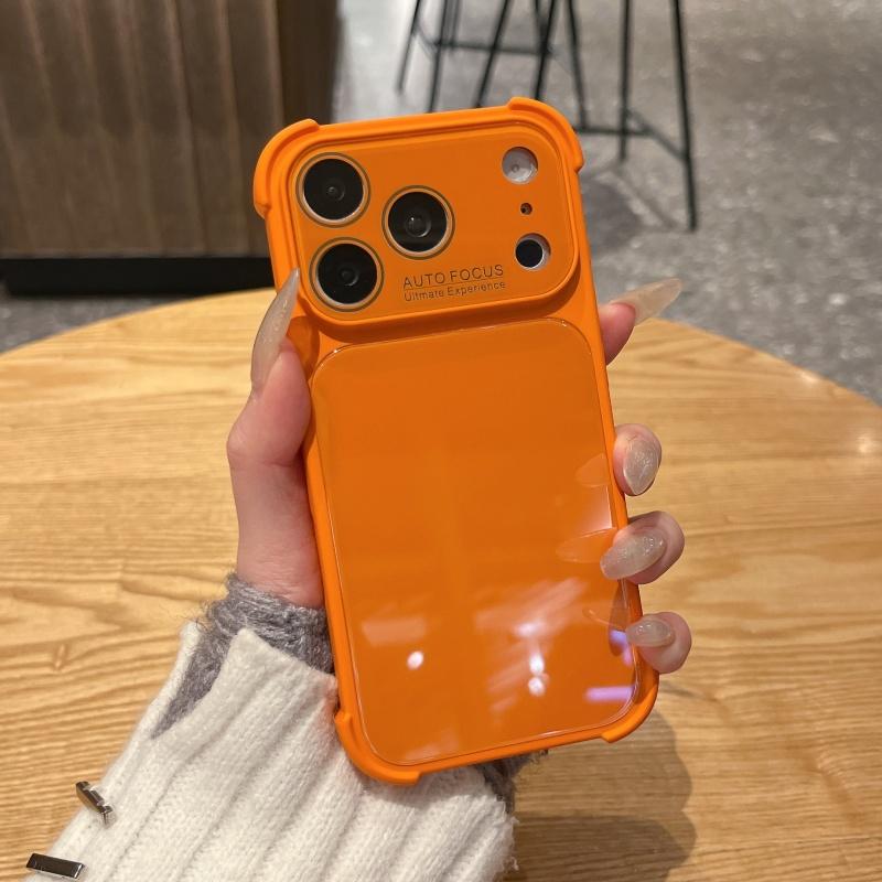Crystal Candy Acrylic Shockproof Case For iPhone 17 Air 16 15 14 13 Pro Max  Corners Protective Hard Glass Phone Cover