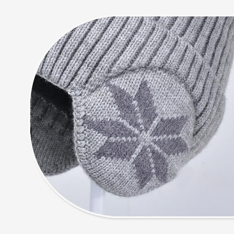 Детская кепка, зимний бархатный шарф, костюм, вязаная шерстяная кепка для мальчиков, теплая кепка с защитой ушей, шапочки с черепами, кепка с рукавами