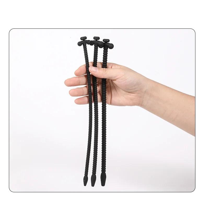 Длинный 25 см полый уретральный катетер-дилататор для простаты, раздражение лошадиного глаза, взрослые секс-игрушки для уретральной мастурбации, мужская уретральная пробка для пениса