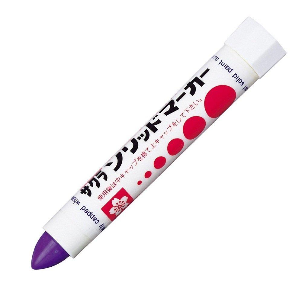 Sakura Crepas Oil Pen Solid Marker Purple 10 шт. SC#24(10)