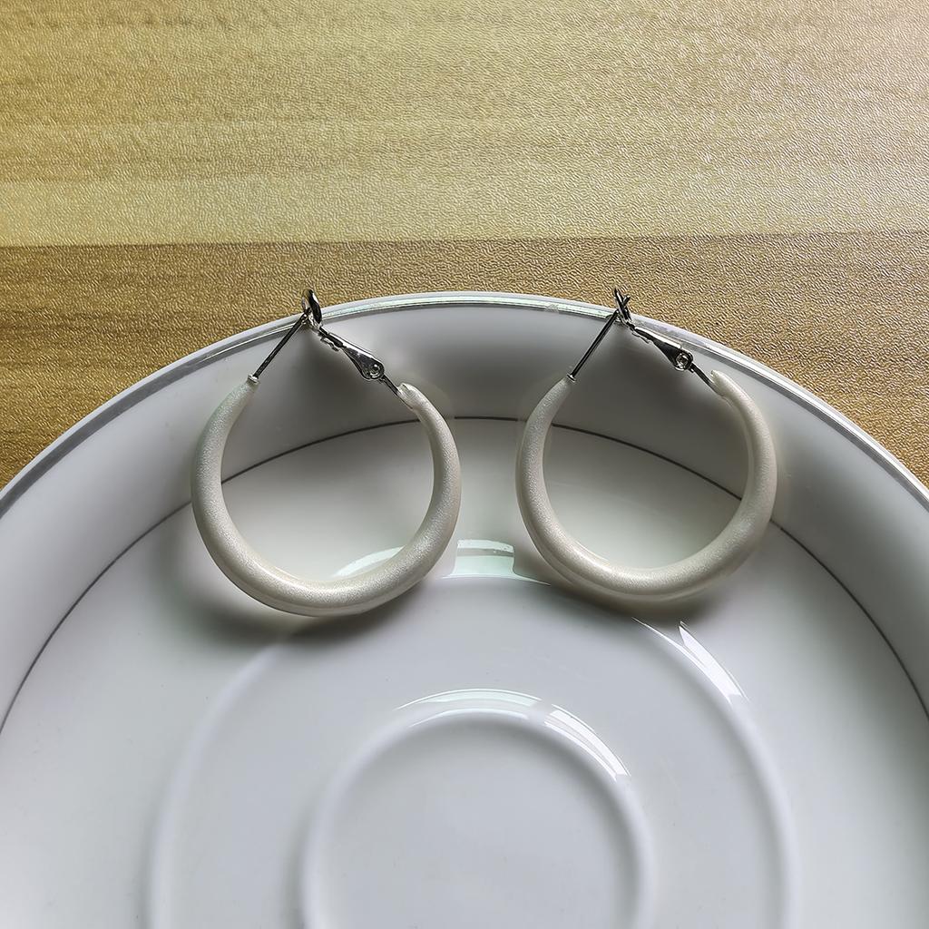 Сладкие дофаминовые серьги-кольца с капельками масла, женские нишевые серьги с чувством зрелости, дизайнерские серьги с чувством стиля, сто элегантных простых серег-колец