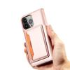 Hurtel iPhone 13 Pro Max Magnetic Wallet Case Pink