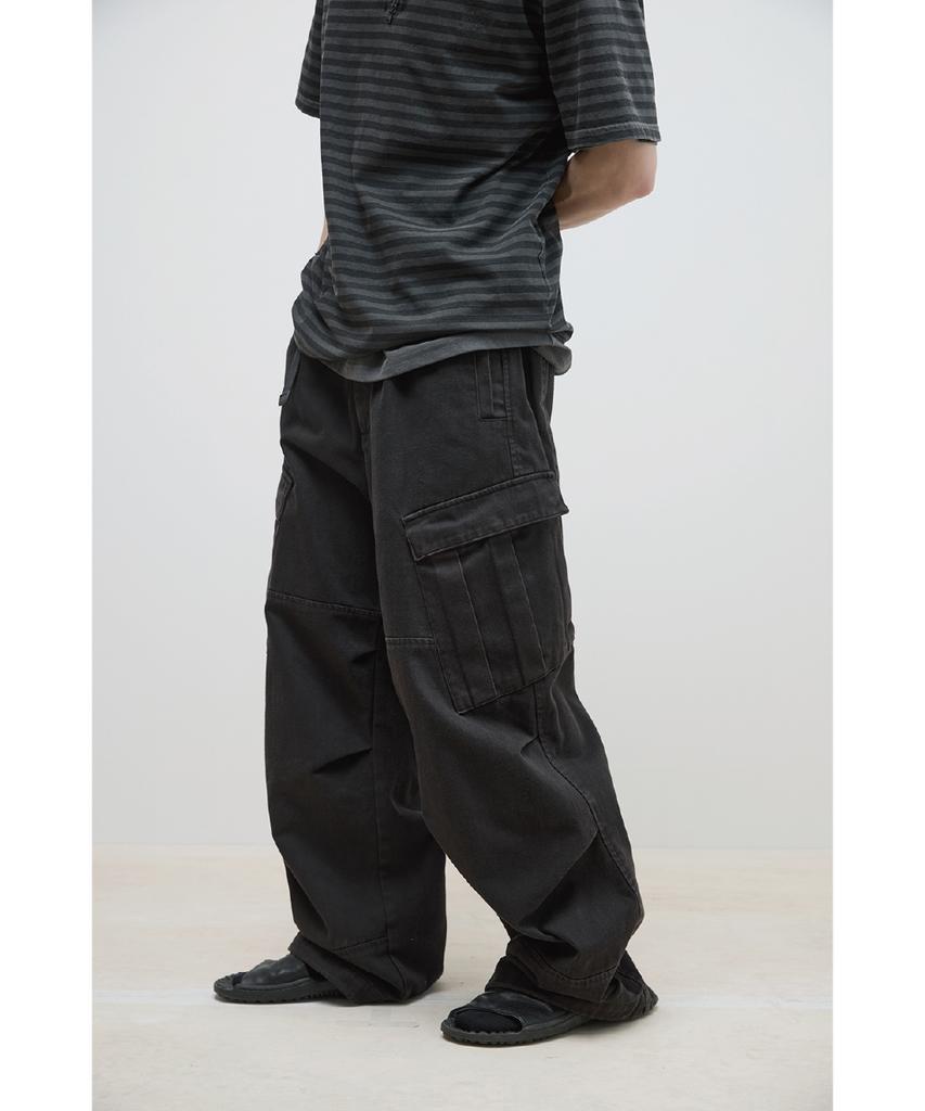 Haechinglum Mil Pants Washed Black