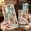 Чехол для телефона: 2D плоский дизайн, подходящий для защитного чехла Samsung Galaxy A34 A35 M05 M06 S20 S22 S21 FE Plus 5G, снеговик в лесу, идеальный рождественский и H