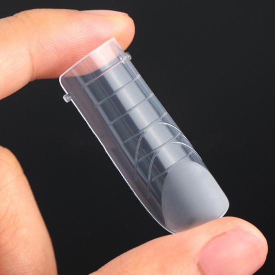 120 шт./кор. накладные кончики ногтей с линиями смешанного размера, съемные, легко подстригаемые, наращивание ногтей, прозрачные скульптурные типсы с полным покрытием, накладные ногти, УФ-гель-лак