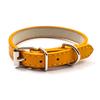 Fashion PU Leather Flat Pet Collar Multicolor Size Dog Leash Rope Pet Collar Pet Supplies