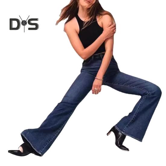 Женские зимние джинсы средней талии с застежкой-молнией на пуговицах, большого размера, облегающие, с карманами, прямые, широкие, повседневные, длинные брюки