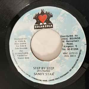 7inch Record SANDY STAR Step By Step ZOL0011 Zola Zola Jamaica Reggae Ska Dub Used