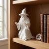 3D Printed Wizard Statue Model Creative Design Wizard Ornament Fashion Pen Holder  Gift