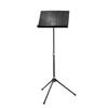 K&M Orchestra Music Stand with Plastic Base (Foldable) [12120] Color: Black