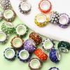 10 шт. 12 мм акриловые кольца-сверла свободные бусины для изготовления ювелирных изделий DIY ожерелье кулон браслет ремесла ювелирные аксессуары
