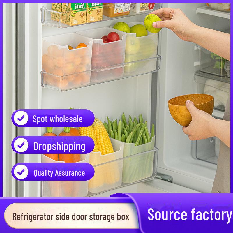 Многофункциональный ящик для хранения на двери холодильника для приправ и консервирования продуктов