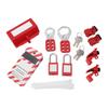Lockout Tagout Locks Kit with Safety Padlocks Hasps Circuit Breaker Lockouts Loto Tags Carry Bag