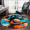 DRAGON BALL Print Round Rug, Washable Floor Carpet, For Entryway Dorm Laundry Room Office Study, Home Decor Birthday Christmas Gift