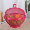 Large Capacity Mesh Fruit Basket with Lid Fly-Proof Fruit Bowl Easy To Clean Dishwasher Safe Fruit Basket with Cover