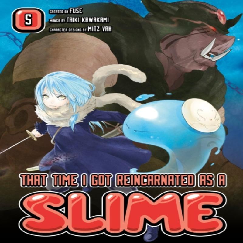 That Time I Got Reincarnated As A Slime 5 by Fuse Paperback Book 9781632366399