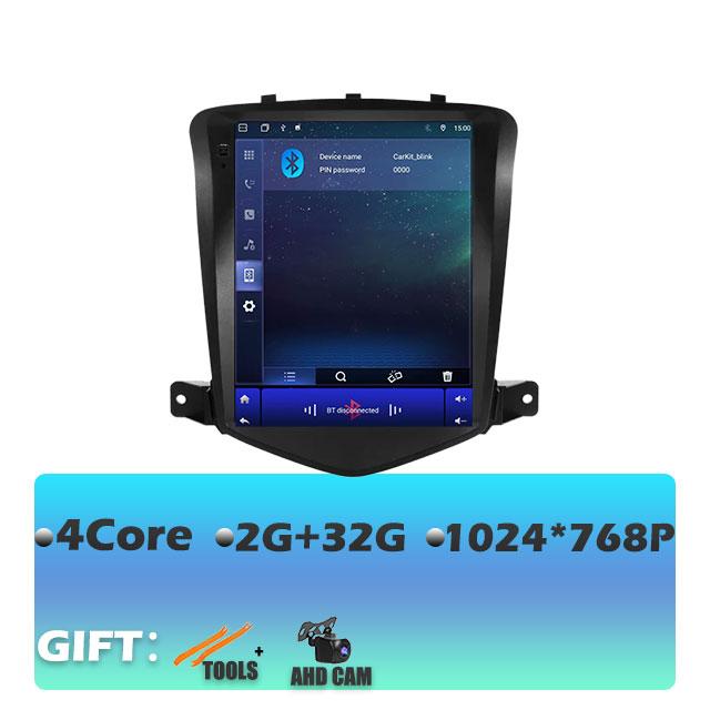 For Chevrolet Cruze 2008-2019 Carplay Android 14 Head Unit Car Radio Multimedia Video Player GPS Navigaion Stereo Audio