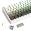 135 клавиш Двойной литье PBT Светопропускающие OEM профиль Минималистичный стиль Кастомные колпачки для механической клавиатуры Колпачки, Светопропускающие (Градиент голубой)
