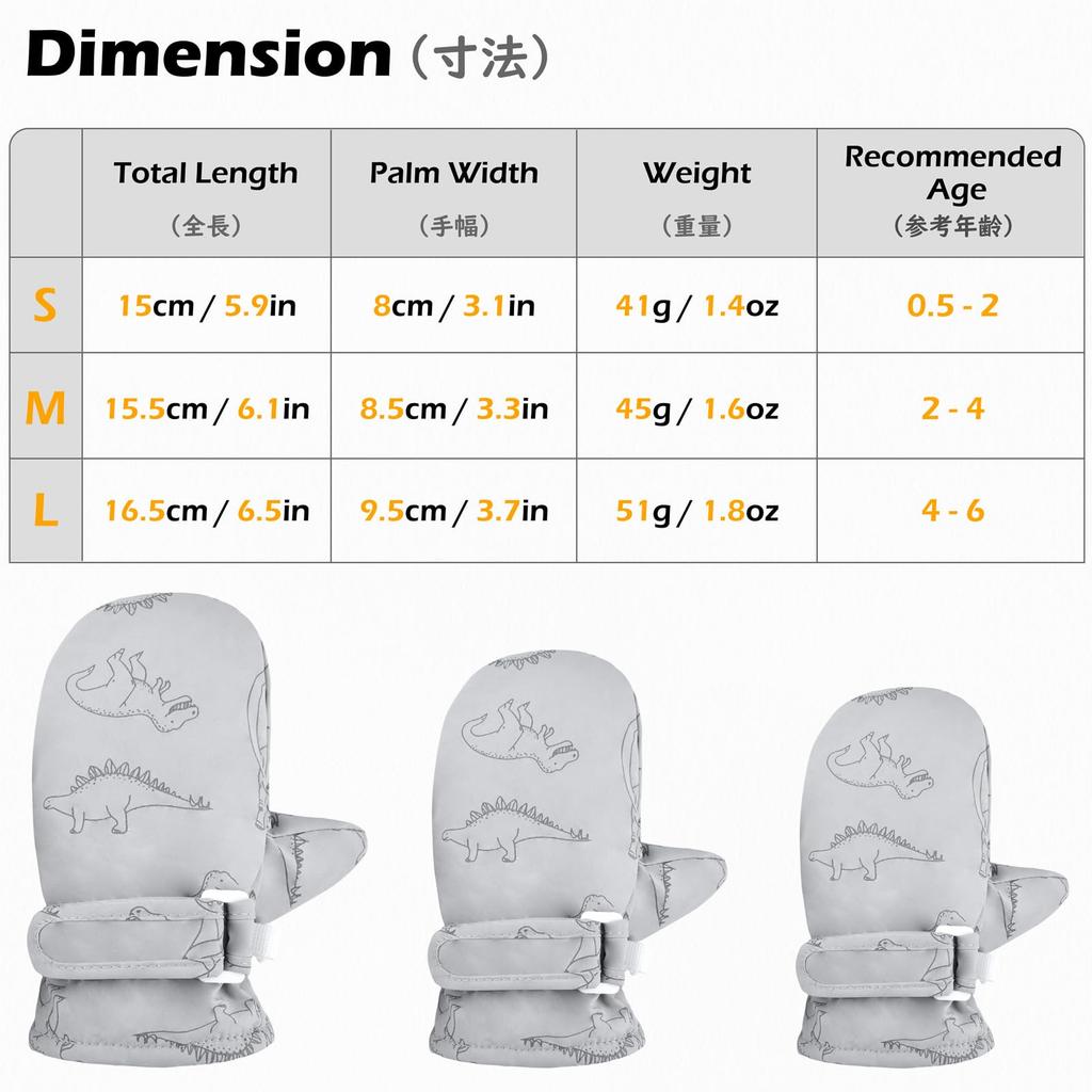 TRIWONDER Baby Cold Weather Outdoor Winter Gloves for and Girls Ages Mittens, Toddlers, Boys, (Navy Blue, 2-4)