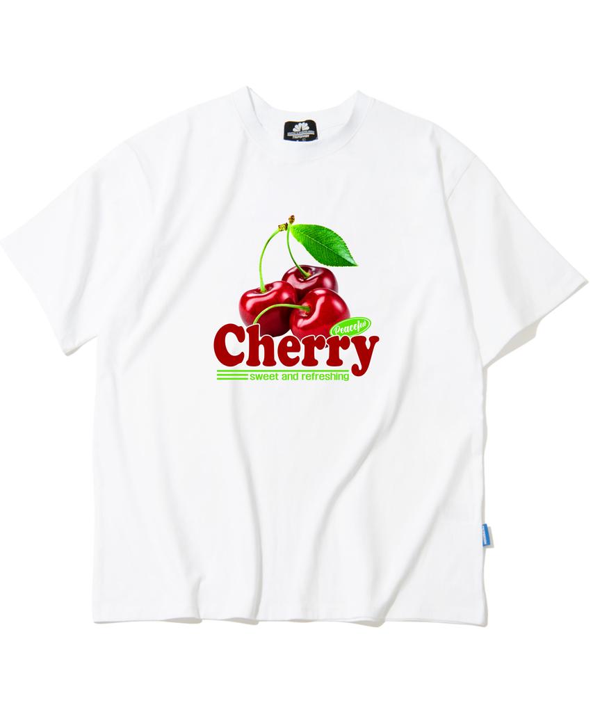 TRIPSHION Triple Cherry Graphic T-Shirt - 8 Colors (Type B)