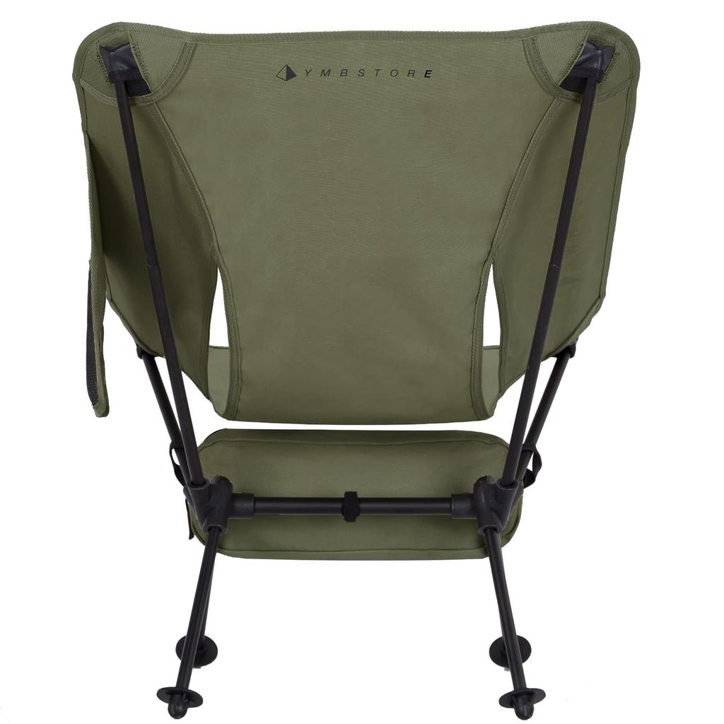 Уличный стул для кемпинга, складной походный компактный сверхлегкий скалолазание [YMB STORE] (Серо-коричневый)