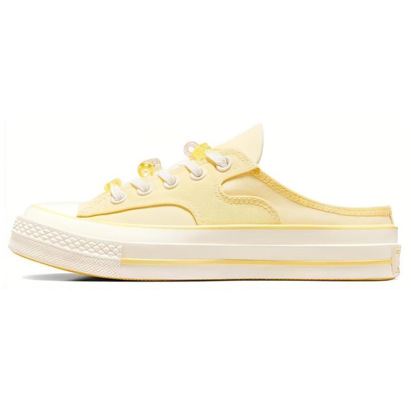 Converse Нескользящая амортизация Низкие кеды Женские Желтые