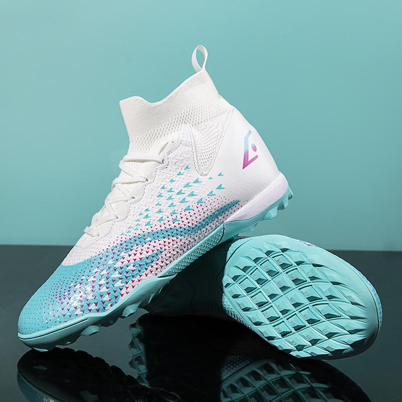 Professional Soccer Shoes Men Anti-slip Breathable Football Boots Men Grass Training Long Stud Comfortable Sports Shoes Men