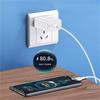 6A 66W быстрое зарядное устройство быстрая зарядка QC3.0 EU/US вилка настенное зарядное устройство для мобильного телефона тип C зарядный USB-кабель для Xiaomi Honor