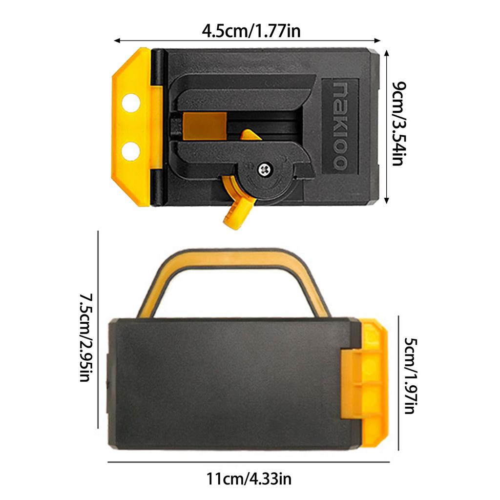 Сумка для инструментов с быстросъемным креплением на поясе для эффективного управления инструментами и легкого доступа в мастерских и на строительных площадках
