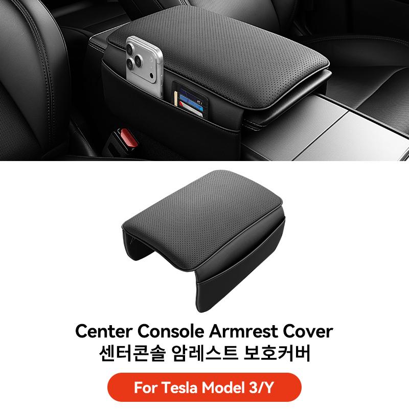 YZ Для Tesla Model 3 Y Highland Juniper Накладка на подлокотник автомобиля Мягкий чехол Крышка бокса центральной консоли Противоцарапина 2021-2026 Аксессуары