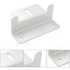 WMYCONGCONG 8-Piece Set of Solar Panel Mounting Brackets, Aluminum Alloy Z-Bracket, Edge Fixing Brackets for Solar Panels, Suitable for RVs, Boats, Ro