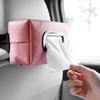 Practical Car Tissue Holder PU Leather Automotive Napkin Holder Gift Tissue Storage Box Car Seats