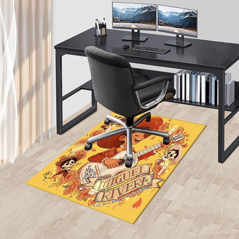 Office Rug Mariachi, Guitarist theme 3D Printed Anti-Slip Rug-Machine Washable for Living Room