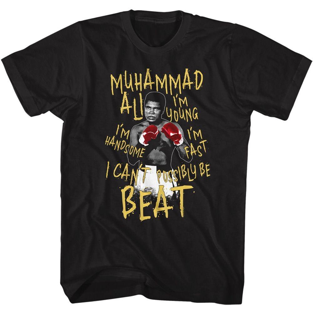 Muhammad Ali I Cant Be Beat Tshirt