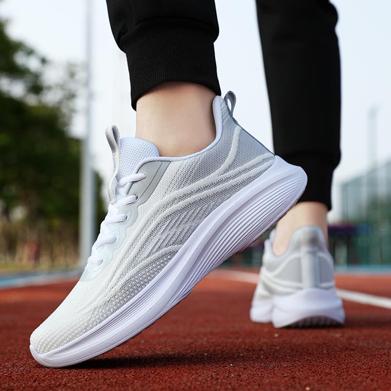 Daily Running Summertime Stylish Anti Slip Trekking Mesh Breathability Athletic Shoe Tennis Woman Trend Woman Athletic Shoes Couple