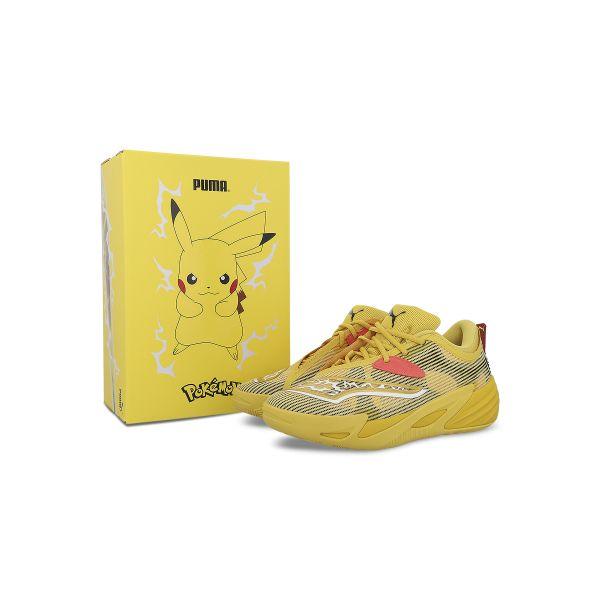 Кроссовки мужские Pokemon x Puma All-Pro Nitro 2 Пикачу Желтый Красно-Черный 312843-01