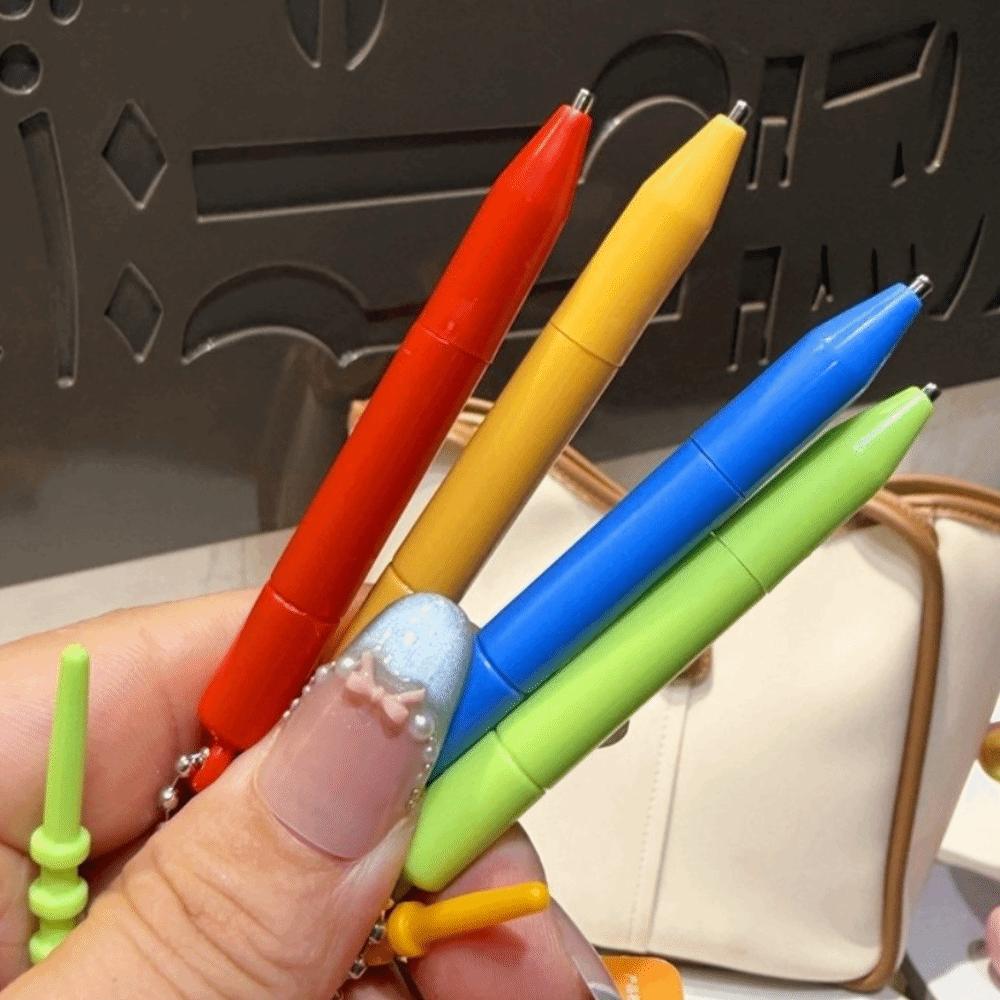 Magnetic Powder Magnetic Bead Board DIY Mini Drawing Pad Keychain Decoration