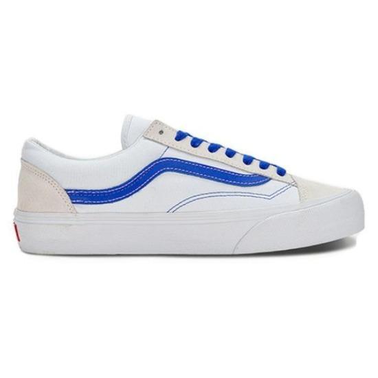 Vans Style 36 VR3 Low Белый Поп-синий - VN0009PYBES